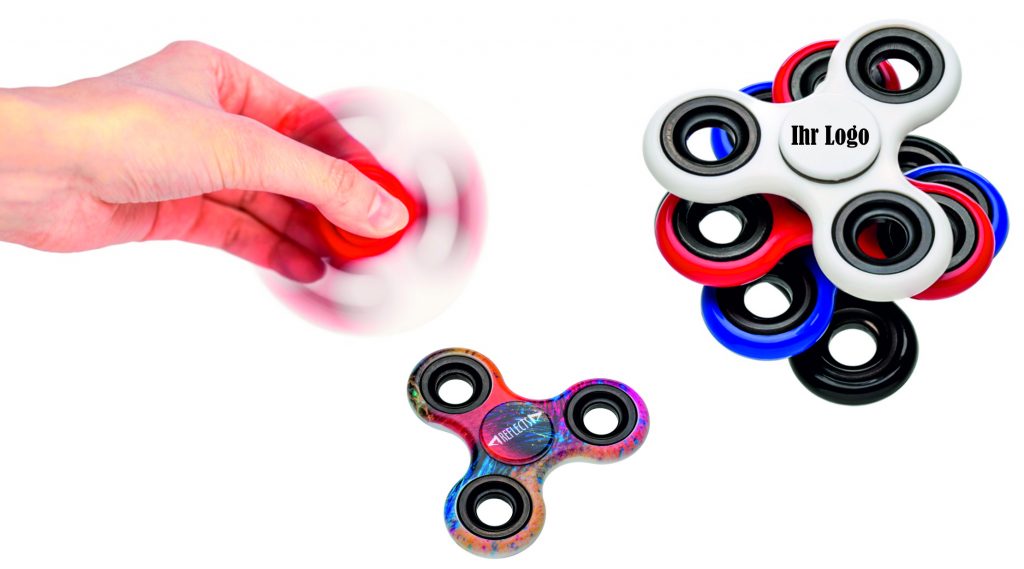 Fidget Spinner erobern die Werbelandschaft !